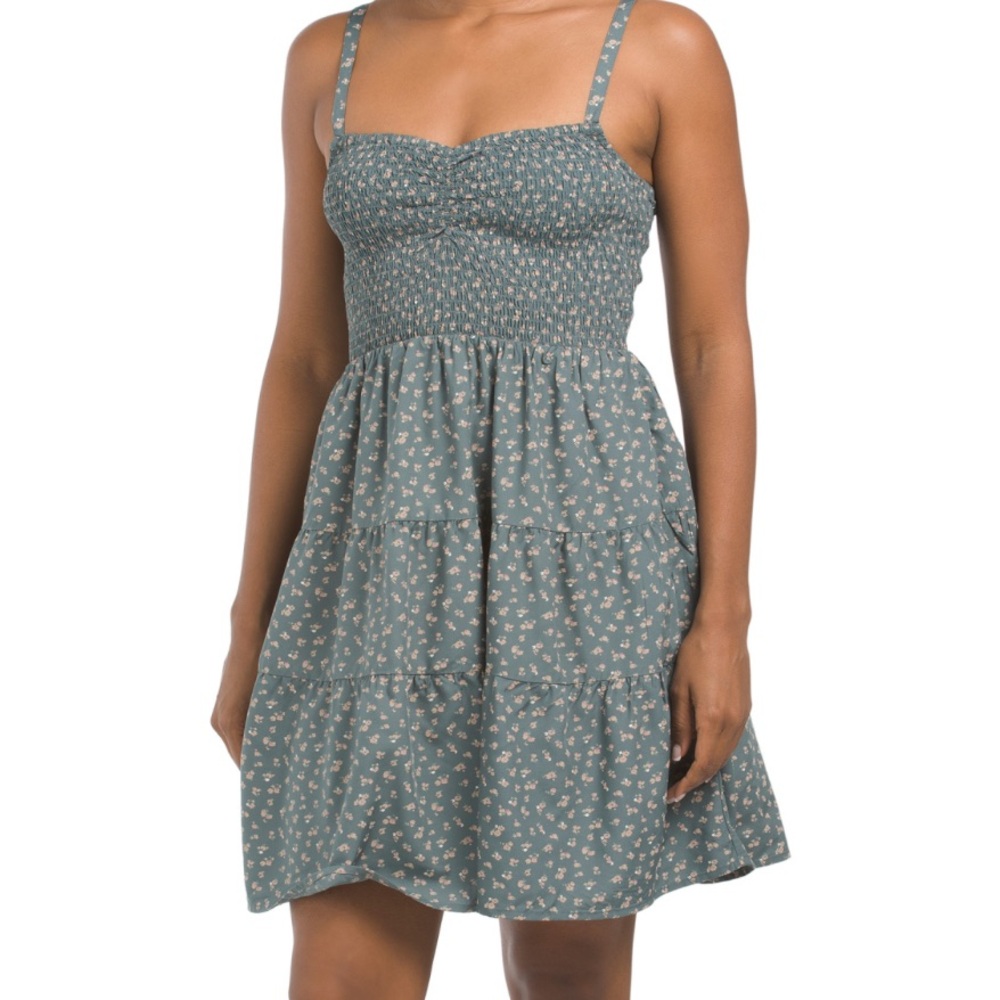 Madewell Tucker Tie Strap Mini Dress Size XL - Picture 1 of 10